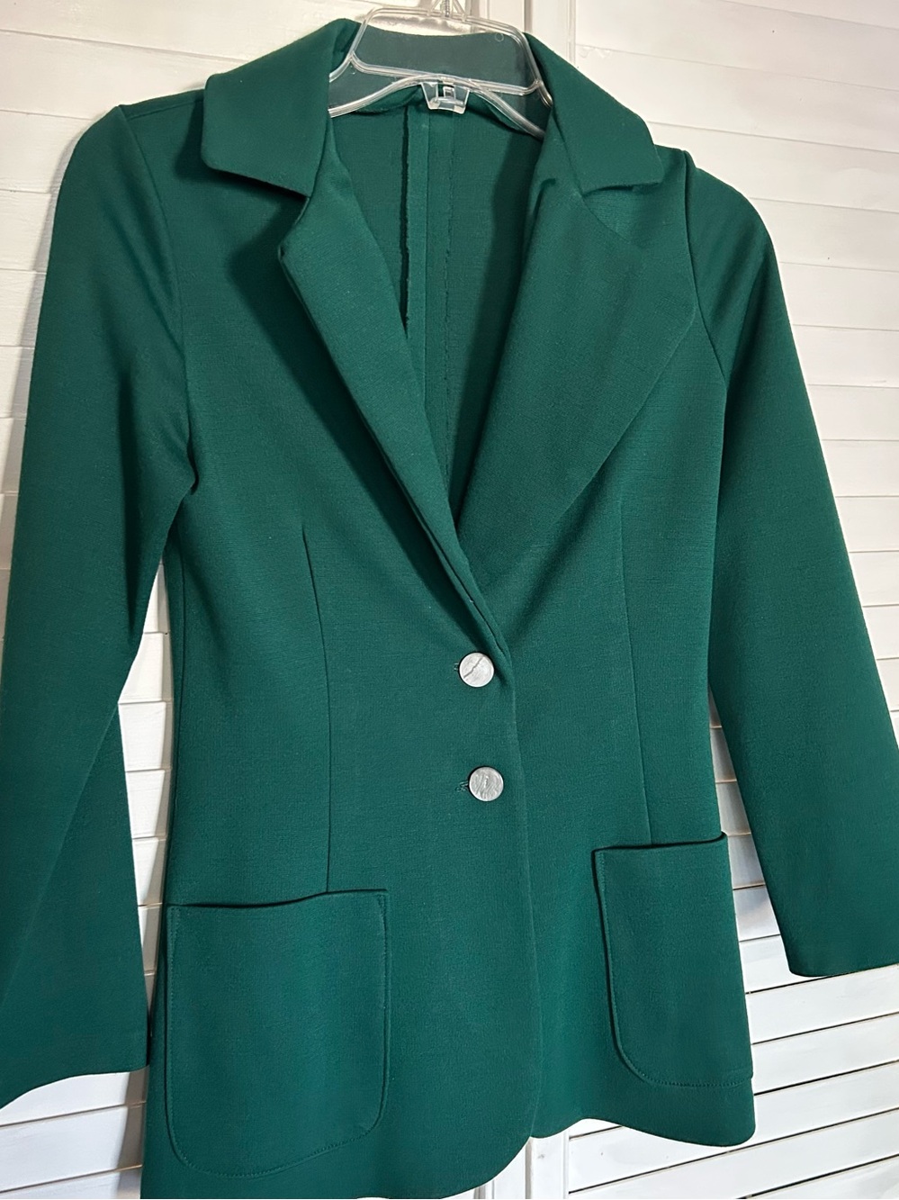 Handmade Hunter Green Blazer Small